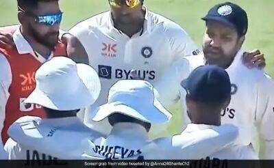 Watch: Rohit Sharma's Animated Team Talk During 4th India-Australia Test Goes Viral