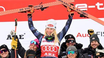 ‘Like a dream’ - Mikaela Shiffrin reacts to record-equalling World Cup win to match Ingemar Stenmark’s legendary haul