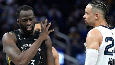 Draymond Green, Dillon Brooks get chippy after exchanging barbs through the media