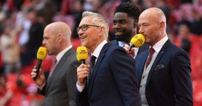 Ian Wright - Alan Shearer - Gary Lineker - Jermaine Jenas - Alex Scott - Dan Walker - BBC announce plan for Saturday's Match of the Day after presenters and pundits boycott show - manchestereveningnews.co.uk - Britain - Germany -  Leicester - county Walker