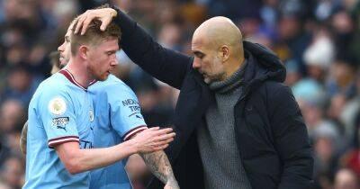 Pep Guardiola sends message to Kevin De Bruyne after Man City manager's 'back to basics' instruction