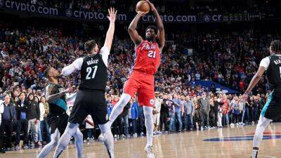Joel Embiid - Doc Rivers - 76ers fight back from 21 down, turn to 'MVP' Joel Embiid to deliver win - espn.com - county Wells -  Portland