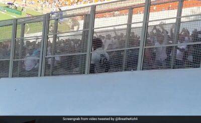Watch: Virat Kohli Chants Take Over Ahmedabad Stadium As India Stalwart Goes Out For Batting Practice