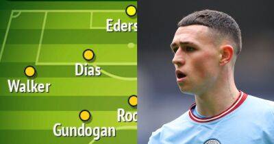 Phil Foden and Aymeric Laporte start as Man City fans name line-up they want to see vs Palace