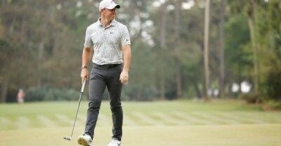 Saturday sport: Rory McIlroy on course to miss cut; England face France at Twickenham