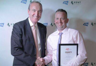 Maidstone's British Senior champion Zane Cheeseman named player and development coach of the year at Kent LTA awards