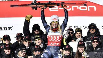 Mikaela Shiffrin on breaking Ingemar Stenmark’s Alpine skiing World Cup wins record - ‘An unbelievable day’