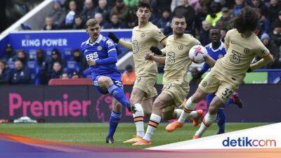 Leicester Vs Chelsea: The Blues Unggul 2-1 di Babak Pertama
