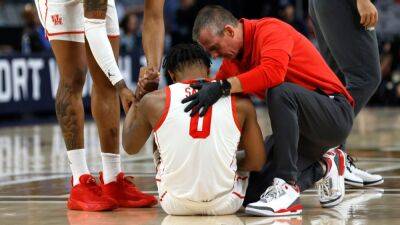 Marcus Sasser injured for No. 1 Houston in AAC tourney semi - espn.com - Usa - state Texas - county Worth - Houston