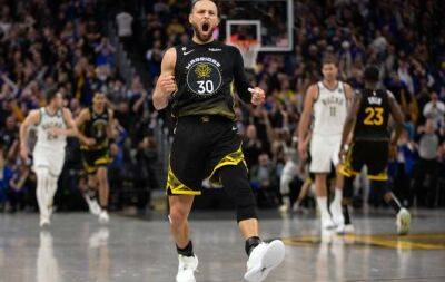 Steph Curry - NBA Round up - Curry's late heroics lift Warriors over Giannis-less Bucks - beinsports.com - county Bucks - county Curry