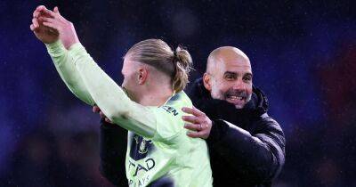 Vicente Guaita - Marc Guehi - Erling Haaland celebrations after Man City win vs Crystal Palace shows perfect attitude - manchestereveningnews.co.uk - Manchester -  Man