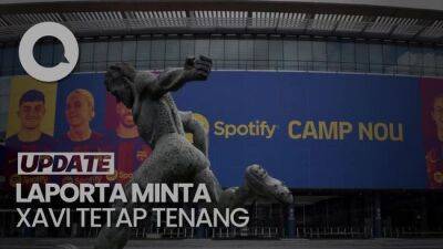 Barcelona Didakwa Suap Wasit, Xavi: Fokus ke Sepakbola - sport.detik.com