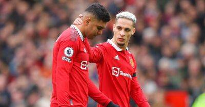 Antony sends emotional message to Casemiro after Manchester United red card vs Southampton