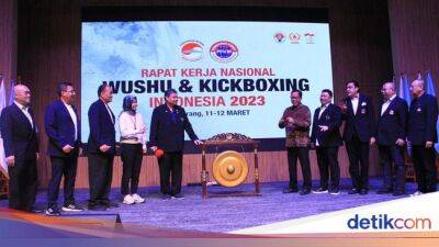 Airlangga Hartarto Minta Pembinaan Wushu dan Kickboxing Lebih Baik