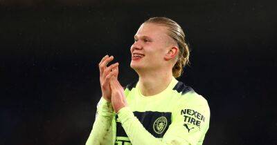 Arsenal get huge boost as Man City star Erling Haaland makes title race claim
