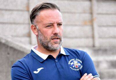 Tonbridge Angels manager Jay Saunders reacts to 1-1 draw with Ebbsfleet United in National League South