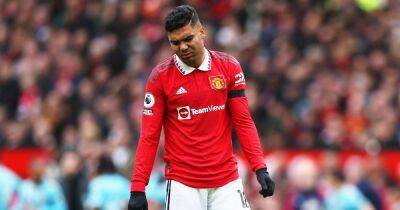 Casemiro frustration as he's consoled by opponent in missed Man United moments vs Southampton