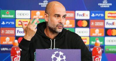 Pep Guardiola press conference LIVE Man City team news vs RB Leipzig in Champions League