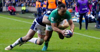 Ireland on brink of Grand Slam after beating Scotland at Murrayfield