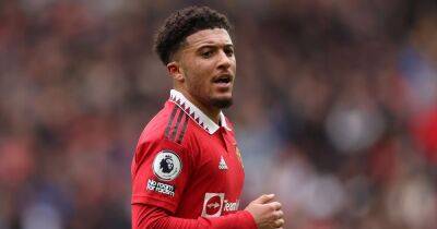 Erik ten Hag might be about to confirm his Manchester United plan for Jadon Sancho