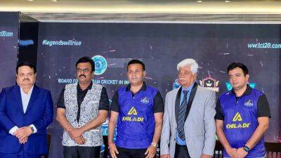 Virender Sehwag - Inaugural KhiladiX Legends Cricket Trophy Launched - sports.ndtv.com - India