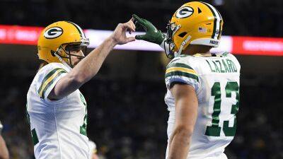 Aaron Rodgers - Nathaniel Hackett - Allen Lazard - Jets courting Aaron Rodgers’ teammate as NFL world waits QB's decision: report - foxnews.com - New York -  New York -  Lions -  Detroit - state Wisconsin -  Jacksonville - state Iowa - county Green - county Bay
