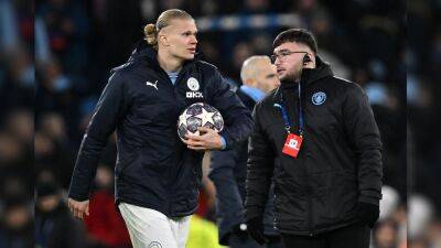 Erling Haaland Hits 'Record' Five To Ease Man City Into Champions League Quarters