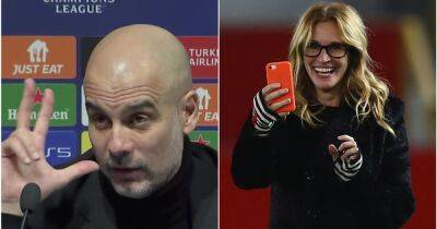 Pep Guardiola insists he is a 'failure' at Man City because Julia Roberts went to watch Manchester United