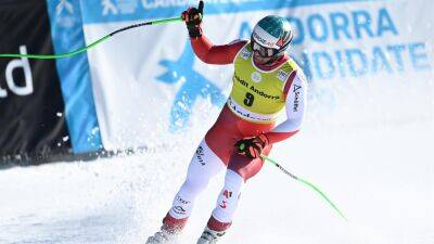 Vincent Kriechmayr bolts to final men's downhill Alpine Ski World Cup win in Soldeu ahead of Romed Baumann