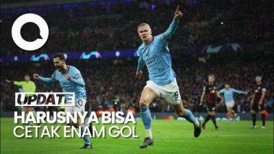 Saat Guardiola 'Gagalkan' Haaland Bikin Rekor di Liga Champions - sport.detik.com - Manchester