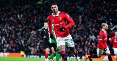 Marcus Rashford could extend impressive Manchester United record vs Real Betis