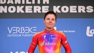 Lotte Kopecky - Lorena Wiebes - Ad A - Lotte Kopecky wins Nokere Koerse four days after brother's death - ‘I really wanted to race no matter what’ - eurosport.com - Belgium - Uae