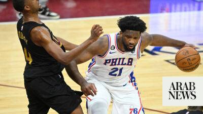 James Harden - Cameron Norrie - Gary Neville - Joel Embiid - Tyrese Maxey - Aleksander Ceferin - Piotr Zielinski - Jayson Tatum - Jaylen Brown - Evan Mobley - Embiid gives 76ers sixth straight win with 118-109 triumph in Cleveland - arabnews.com - Manchester -  Boston - India - Los Angeles - county Cleveland - county Cavalier -  Minneapolis