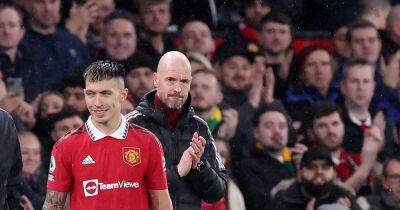 Erik ten Hag has explained why Lisandro Martinez won't solve Manchester United midfield crisis