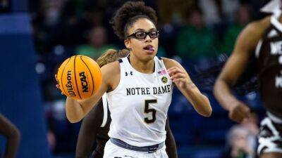 Notre Dame star Olivia Miles out for season with knee injury