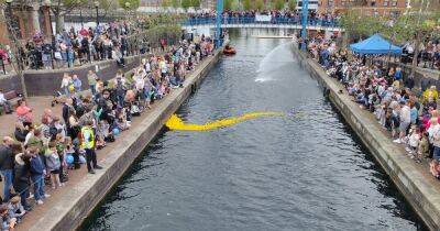 Annual duck race event at Salford Quays is BACK - manchestereveningnews.co.uk - Manchester - borough Manchester