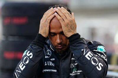 Hamilton plans to stay and fight at struggling Mercedes: 'I don't plan on going anywhere'