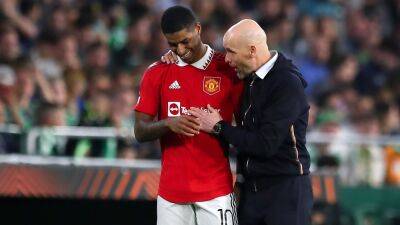 Marcus Rashford praised by Erik ten Hag after surpassing Cristiano Ronaldo with 25th European goal for Manchester United