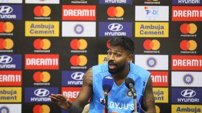 Hardik Pandya - "It's Going To Impact": Hardik Pandya On Missing This Star Player vs Australia - sports.ndtv.com - Australia - India -  Mumbai