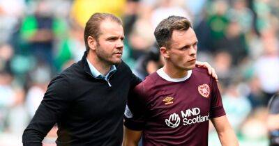 Robbie Neilson - Che Adams - Lyndon Dykes - Jacob Brown - Lawrence Shankland - Robbie Neilson responds to Lawrence Shankland Scotland snub as Hearts boss delivers 2 point defence - dailyrecord.co.uk - Spain - Scotland - Cyprus