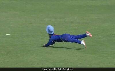 Watch: Ravindra Jadeja Takes Brilliant Catch, Leaves Everyone Stunned In 1st ODI Against Australia