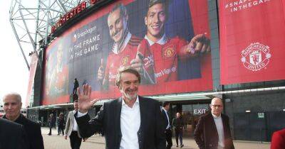 Manchester United manager Erik ten Hag meets Sir Jim Ratcliffe during takeover talks