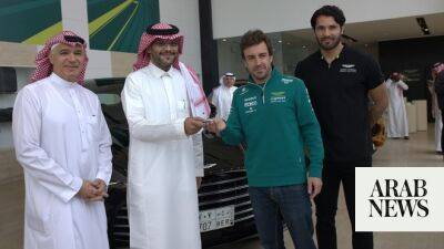 Aston Martin - Fernando Alonso - Carlos Sainz - Fernando Alonso joins the celebration as HHA Aston Martin delivers power-driven DBX 707 - arabnews.com - Britain - Qatar - Spain - Austria - Saudi Arabia - county Martin