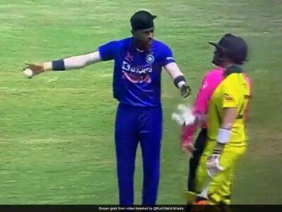 Watch: Hardik Pandya Fumes After Mitchell Marsh Backs Off From His Stance During 1st ODI