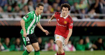 Real Betis ace makes honest admission after Europa League defeat to Manchester United