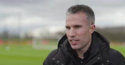 'Very special'- Robin van Persie praises two Manchester United players