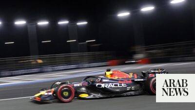 Max Verstappen - Lewis Hamilton - Aston Martin - Sergio Perez - Esteban Ocon - Fernando Alonso - Carlos Sainz - Pierre Gasly - Lance Stroll - Nico Hulkenberg - Verstappen shrugs off bug to top practice in Saudi Arabia - arabnews.com - Austria - county Lewis - Saudi Arabia -  Jeddah - county George - county Hamilton - county Russell - county Alpine