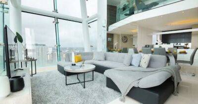 Inside the £300 a night Manchester penthouse with a swimming pool
