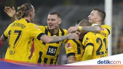 Borussia Dortmund - Sebastian Haller - Marco Reus - Raphael Guerreiro - Dortmund Vs Cologne: Die Borussen Pesta Gol, lalu Puncaki Klasemen - sport.detik.com