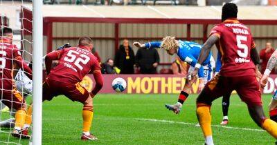 VAR lines for Rangers 'offside goal' look a 'bit suspect', says Motherwell star Bevis Mugabi